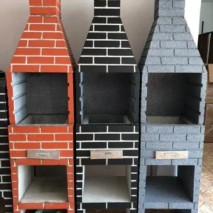 Churrasqueira Baby tijolinhos 45CM X 1,70CM