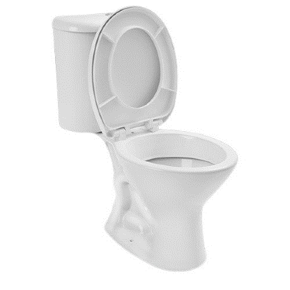 Kit Vaso Com Caixa Acoplada Hervy Branca - Imagem 2