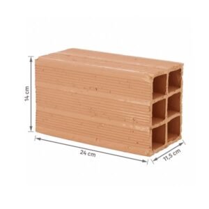 Tijolo Baiano 15cm - Milheiro