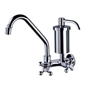 Torneira de parede com filtro para cozinha